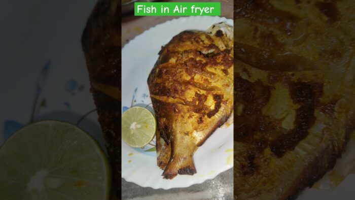 #Air fryer recipe#paplet in Air fryer #Fish fry recipe #❤️