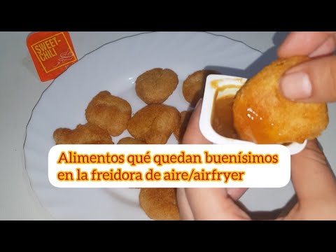 Alimentos qué quedan riquísimos en FREIDORA de AIRE / airfryer |Cocina conmigo: #verduras , pizza..