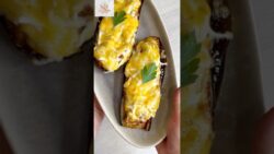 🍆BERENJENAS RELLENAS CON CARNE PICADA Y QUESO en la FREIDORA DE AIRE, receta rápida #cocinaespañola