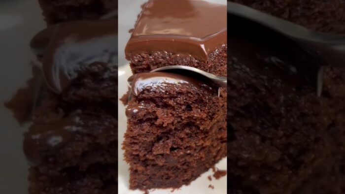 BIZCOCHO de CHOCOLATE en FREIDORA DE AIRE, sale muy jugoso 😍😍 #airfryer #cosori #cocinacasera