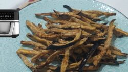 🍆 Berenjenas fritas en freidora de aire/ CECOFRY #freidoradeaire #recetasfaciles #cecofry