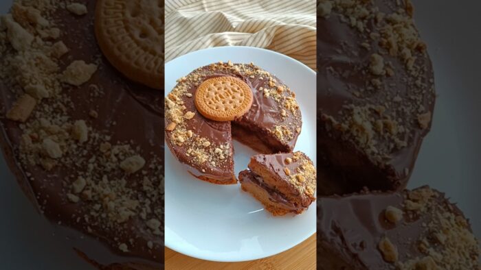 Bizcocho de Galletas Maria en Airfryer #bizcocho #airfryer #freidoradeaire #fyp #viralvideo #food