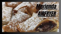 CAÑAS DE CHOCOLATE EN FREIDORA DE AIRE 🍫