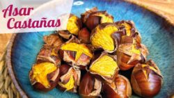 CASTAÑAS EN FREIDORA DE AIRE PARA QUE PELEN BIEN 🌰 CASTAÑAS ASADAS