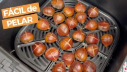 CASTAÑAS en FREIDORA de AIRE y TRUCOS para que SE PELEN FACILMENTE 🌰🍁