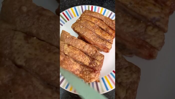 Cerdo o chancho crocante a la freidora de aire #shorts #recetas #freidoradeaire