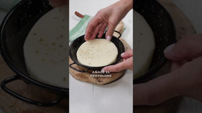 Cómo hacer provolone en freidora de aire #recetas #airfryer #provolone