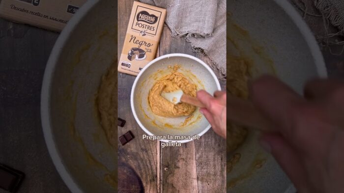 Cookie rellena en freidora de aire – Recetas Nestlé Postres #shorts