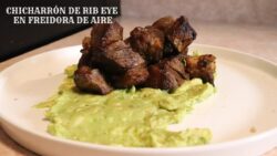 El mejor chicharrón de RIB EYE en Freidora de aire