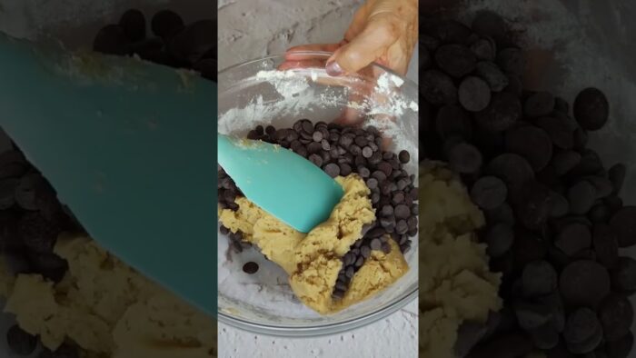 Galletas en freidora de aire #postresfacilesyrapidos #receta #galletas  #galletassinhorno #postres