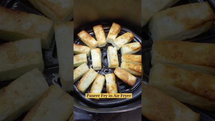 Instant Paneer Fry in Air Fryer || Air Fryer Recipe #shorts #trendingshorts #ytshorts #trending
