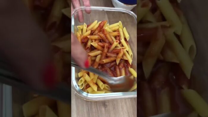 😍🍝»»La pasta penne nunca fue tan fácil y deliciosa.
