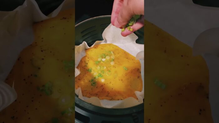 Make Omelette in Air Fryer – Easy and quick meal