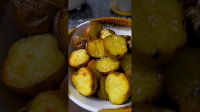 PAPAS cocktail 🥔 en FREIDORA de AIRE, el snack ideal para el partido ⚽. ¡Buenazas y saludables! 🙌✨