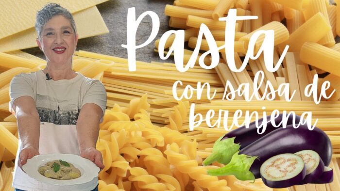 🍝 PASTA CON SALSA DE BERENJENA | RECETA FÁCIL Y RÁPIDA 🍆 con Thermomix® #TM6