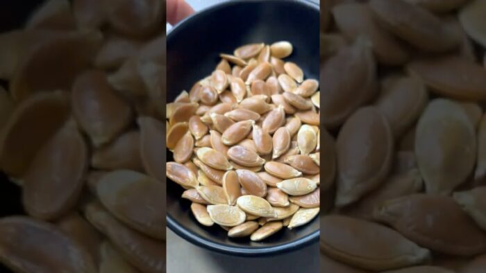 PIPAS DE CALABAZA EN FREIDORA DE AIRE, ¡¡muy sencillas y rápidas de preparar!!