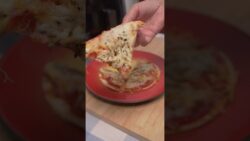 PIZZA de TORTILLA 🍕 en Air Fryer 🔥💨 #shorts #airfryer #freidoradeaire