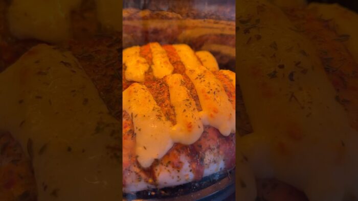 POLLO A LA PIZZA #receta #recetasfáciles #freidoradeaire