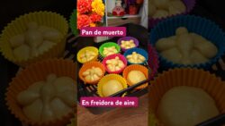 Pan de muerto 🦴 💀 #receta #airfryer