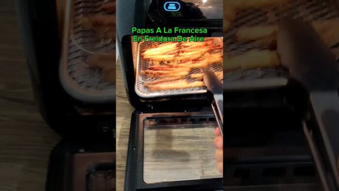 Papas a la francesa en freidora de aire 😯😱