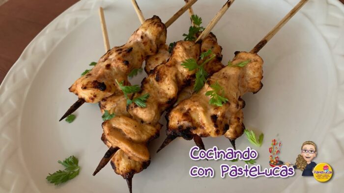 RICAS Brochetas de POLLO en Freidora de aire # 303