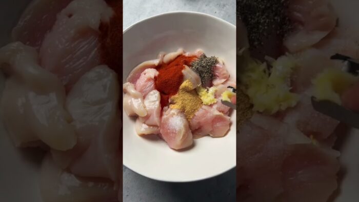 Receta facil pechuga a la freidora de aire 🤤