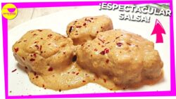 SOLOMILLO de CERDO en SALSA de ALMENDRAS 🍗🥖 ¡SALSA FÁCIL Y RÁPIDA!!