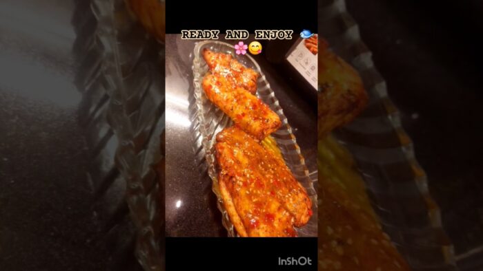 Salmon fish recipe in air frier #seafood #recipe #relish #airfryer #fypシ゚viral