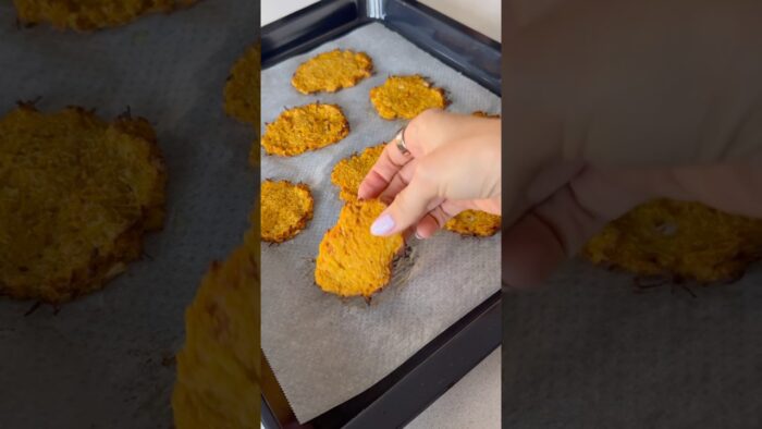 Snack de boniato al horno #recetasana #recetasfaciles #singluten #recetas
