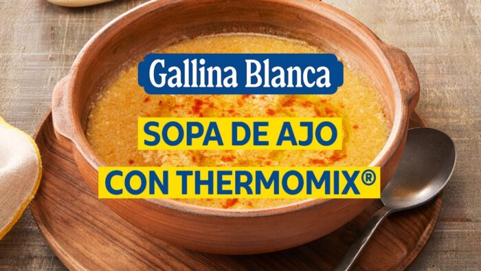 Sopa de ajo con Thermomix®, ideal para el frío 🍲✨ – Gallina Blanca