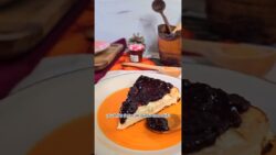 Tarta queso cottage y yogur griego en freidora de aire #receta #recetasfáciles