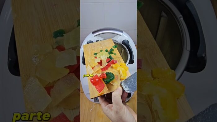 Turrón de frutas confitadas #navidad #recetas #thermomix #tm6 #recetas #navidad2023