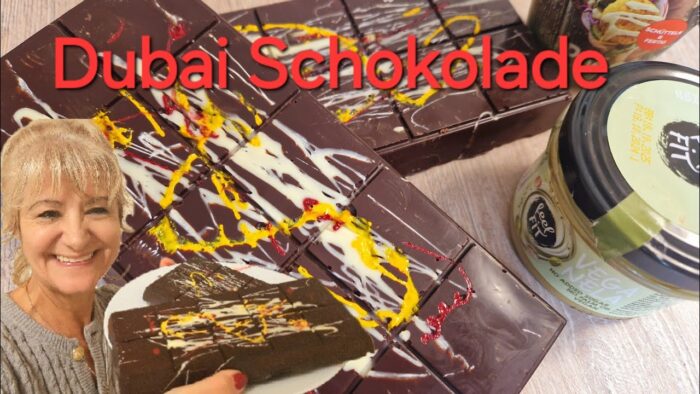 Virale DUBAI-Schokolade selbst gemacht / verfeinert mit Safran ,Kurkuma Thermomix® TM5/TM6