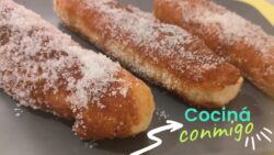 Xuxos rellenos de crema con Thermomix caseros caseros!!!!