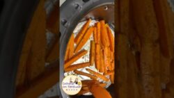 Zanahorias en Freidora de aire #shorts #cocinandoconpastelucas