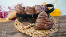 Galletas Kinder con forma de corazón