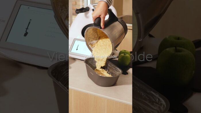 ¿Reducir el azúcar sin renunciar al sabor? 🍏 #thermomix #postre #bizcocho #sinazucar #cookidoo