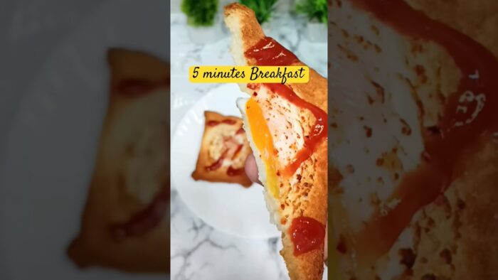 5 minutes simple breakfast #airfryer #breakfast #viralvideo #recipe #food #shorts #shortvideo #short