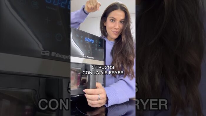 5 trucos con la freidora de aire: gratinar, deshidratar, limpiarla fácil y rápido y asar