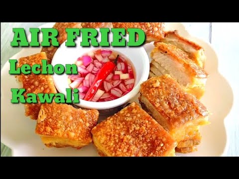 Air Fried Crispy Lechon Kawali recipe | Noche Buena Ideas