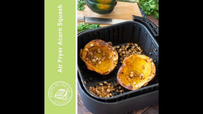 Air Fryer Acorn Squash