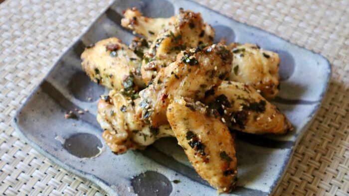 Air Fryer Chicken Wings with Furikake Recipe – Japanese Cooking 101
