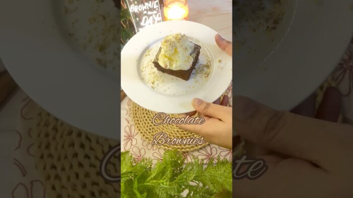 Air Fryer Chocolate Brownies | Chocolate Brownies | #airfryerrecipes #brownie #shorts #youtubeshorts