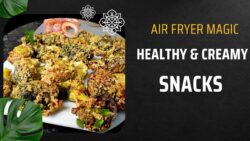 Air Fryer Malai Broccoli Recipe | Healthy & Creamy Snacks | Easy Indian Appetizers