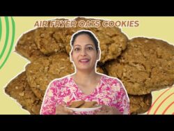 Air Fryer Oatmeal Cookies | Recipe | Easy Healthy Dessert Recipe
