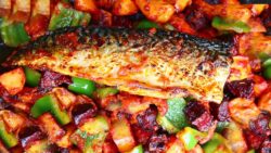 Air Fryer One Pot Meal Recipe | Air Fryer Roasted Vegetables | Easy Recipe To Make In Air Fryer