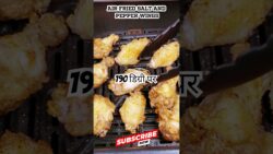 Air Fryer Salt & Pepper Chicken Wings Recipe I #airfryerrecipes