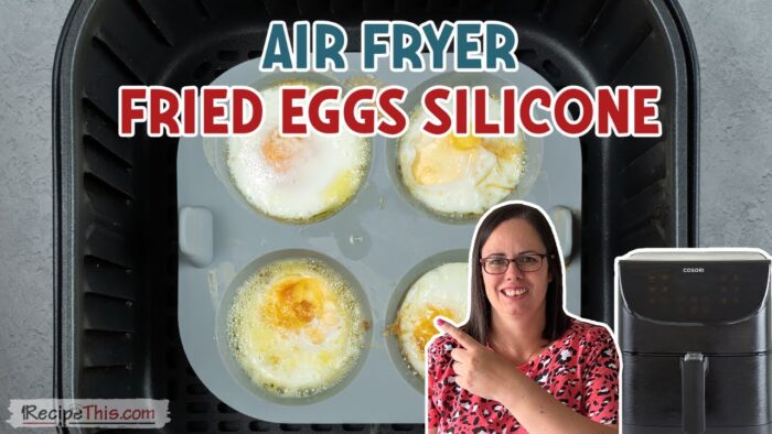 Air Fryer Silicone Fried Eggs