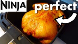 Air Fryer WHOLE CHICKEN in under an hour! Ninja Foodi Dualzone recipe…