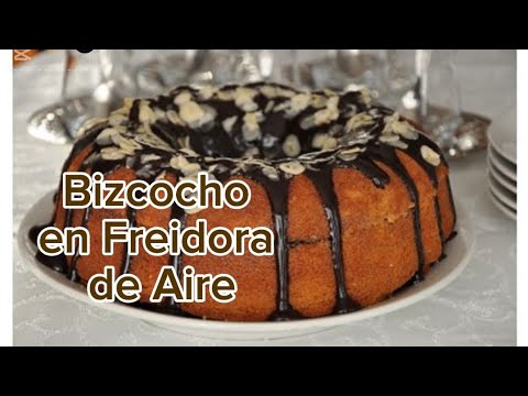 Bizcocho en Freidora de Aire | receta facial